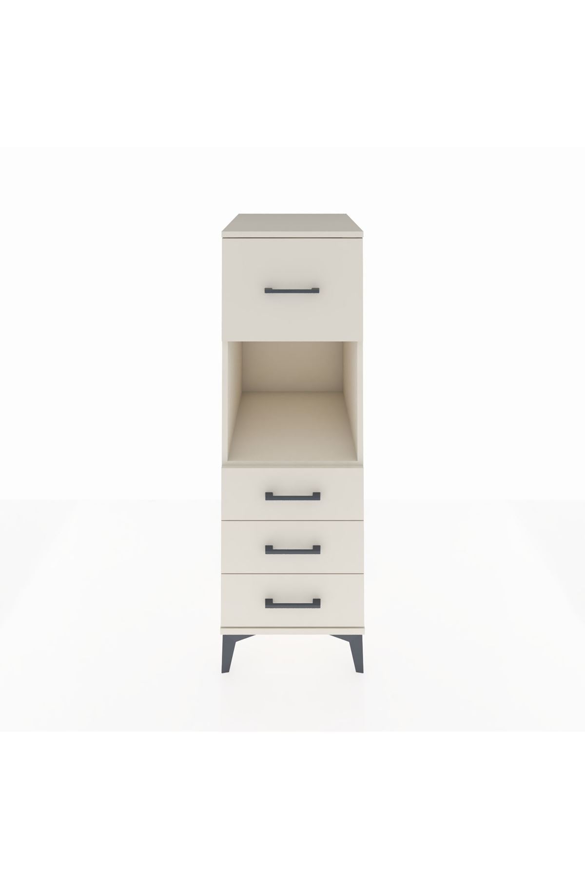 Kronos Dolap Tek Raflı 4 Çekmeceli 44x59x134 - S82M094V1C