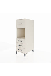 Kronos Dolap Tek Raflı 4 Çekmeceli 44x59x134 - S82M094V1C