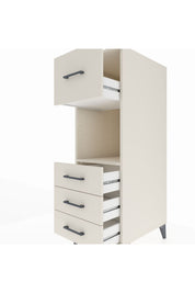 Kronos Dolap Tek Raflı 4 Çekmeceli 44x59x134 - S82M094V1C