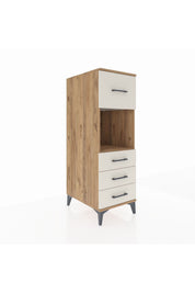 Kronos Dolap Tek Raflı 4 Çekmeceli 44x59x134 - S82M094V7C