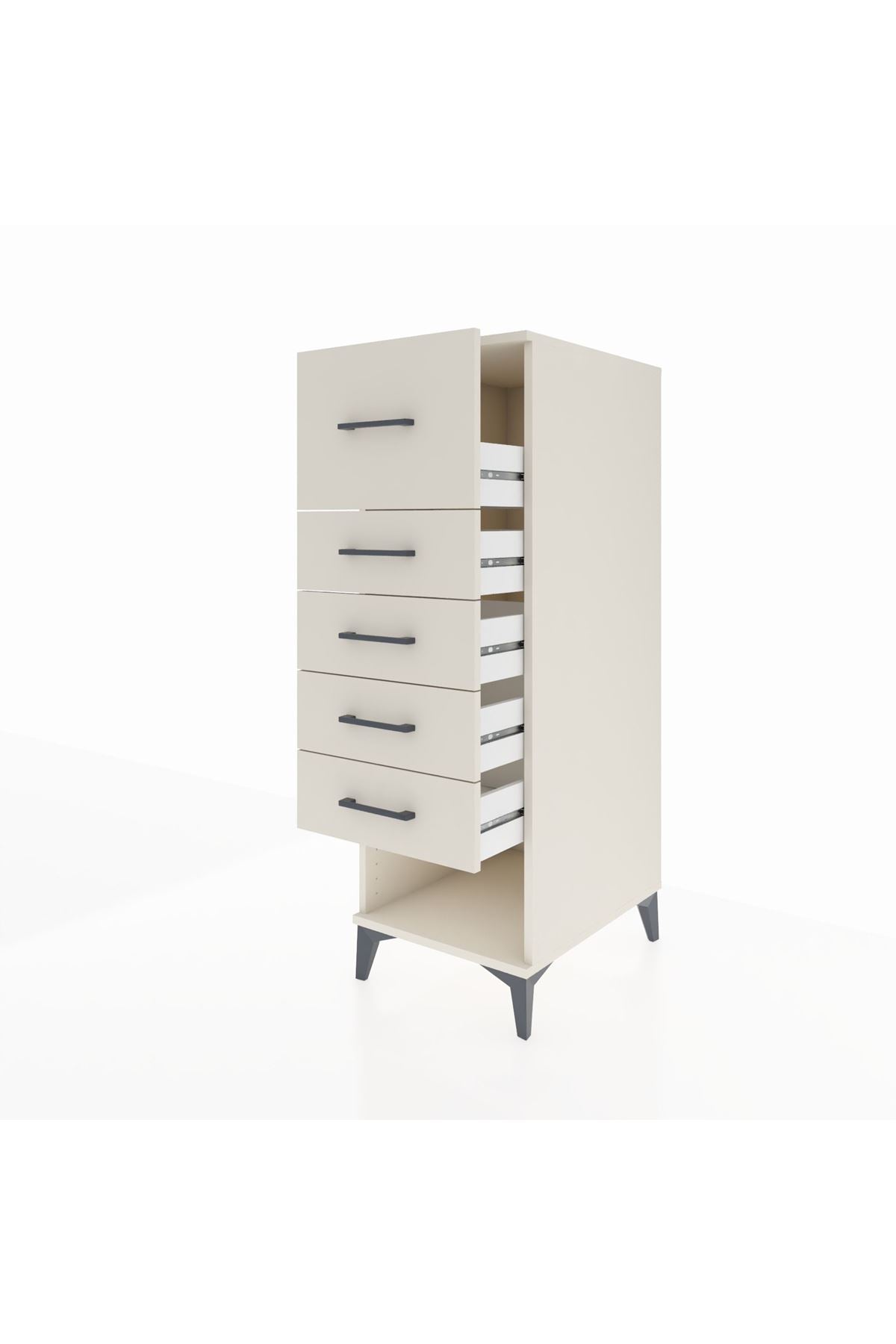 Kronos Dolap 5 Çekmeceli 44x59x134 - S82M095V1C