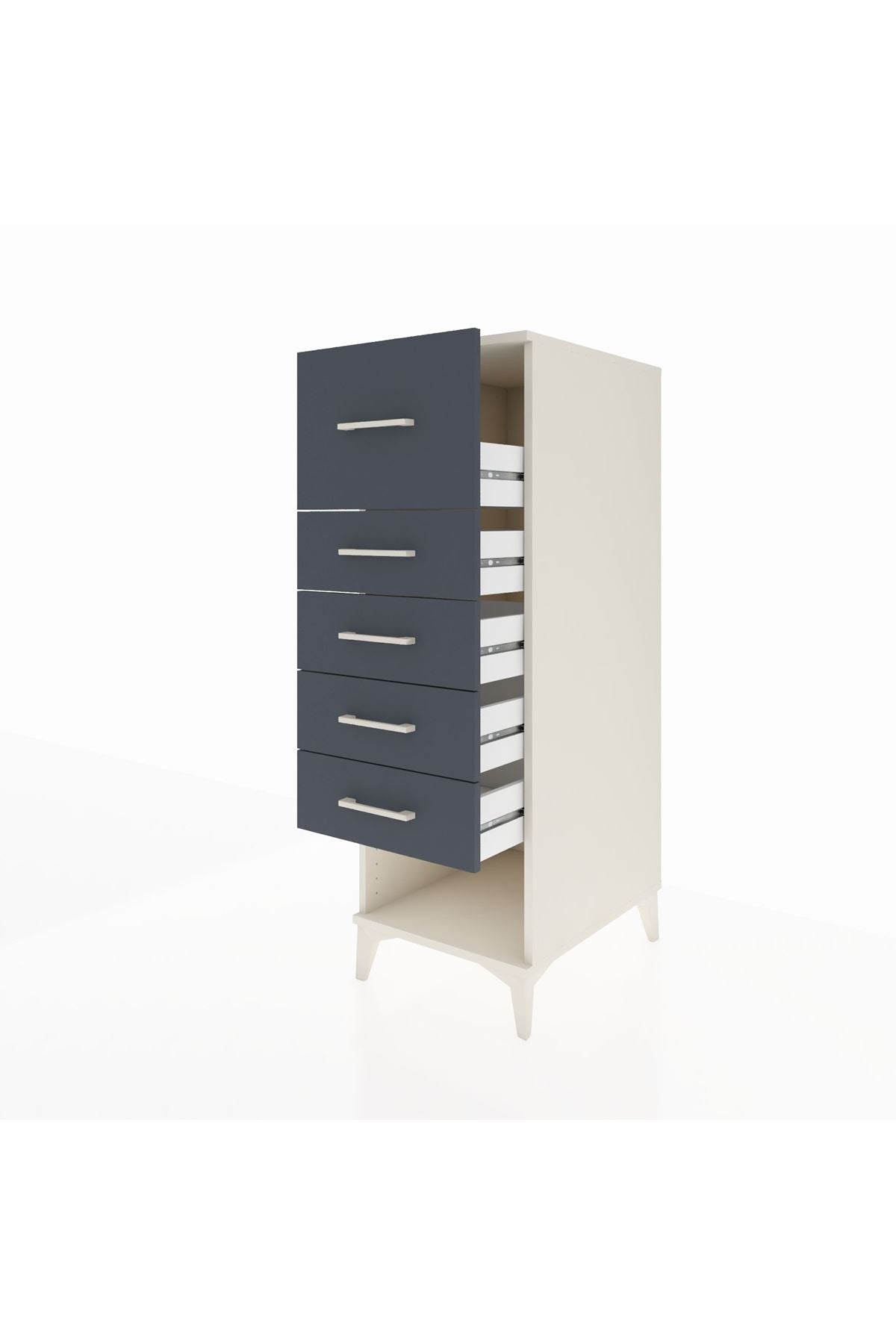 Kronos Dolap 5 Çekmeceli 44x59x134 - S82M095V2C