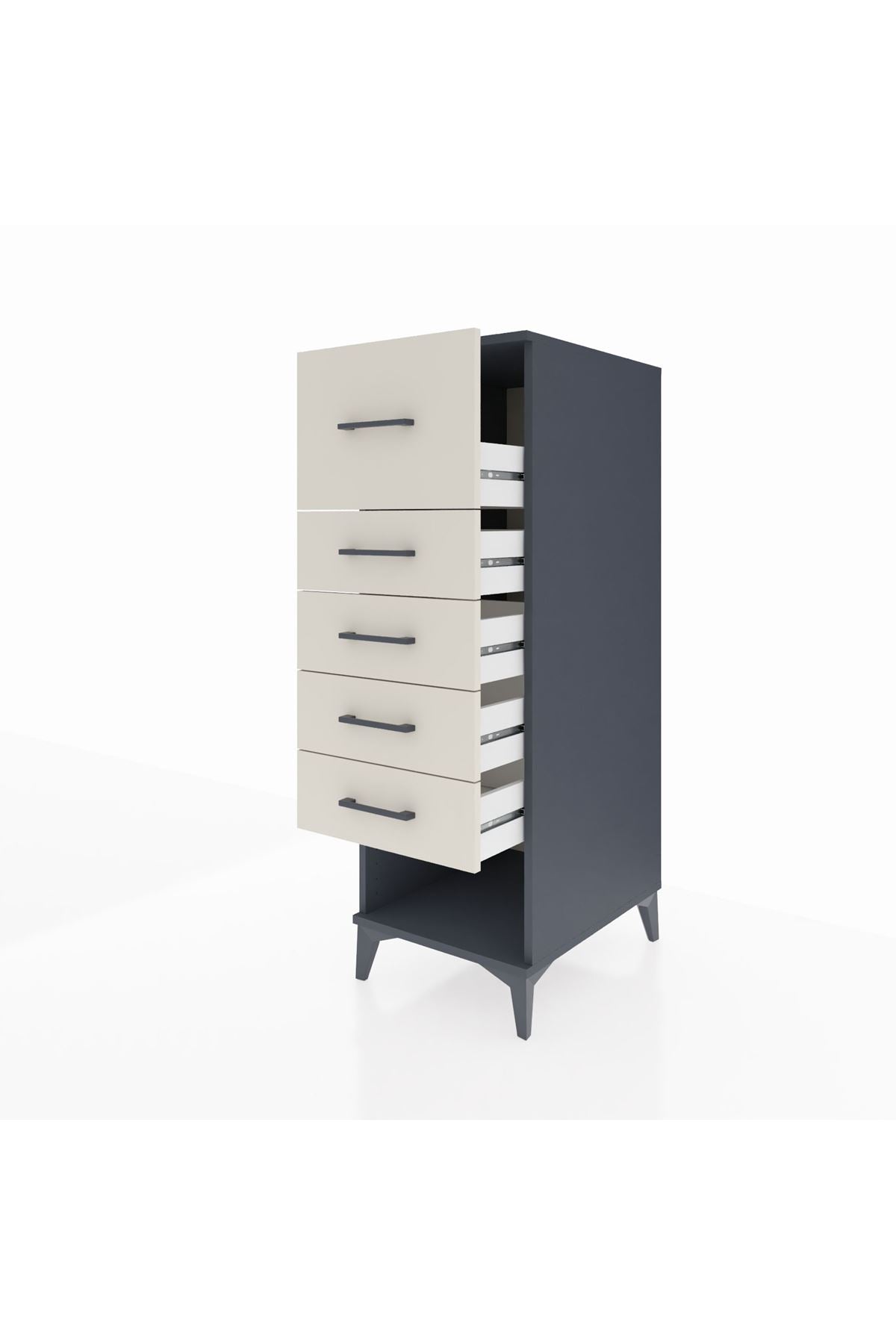 Kronos Dolap 5 Çekmeceli 44x59x134 - S82M095V4C