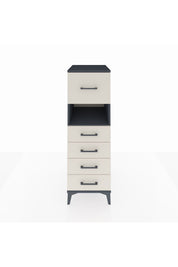 Kronos Dolap Tek Raflı 5 Çekmeceli 44x59x134 - S82M096V4C