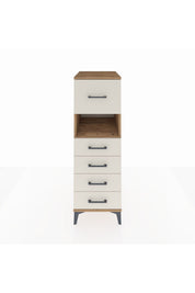 Kronos Dolap Tek Raflı 5 Çekmeceli 44x59x134 - S82M096V7C