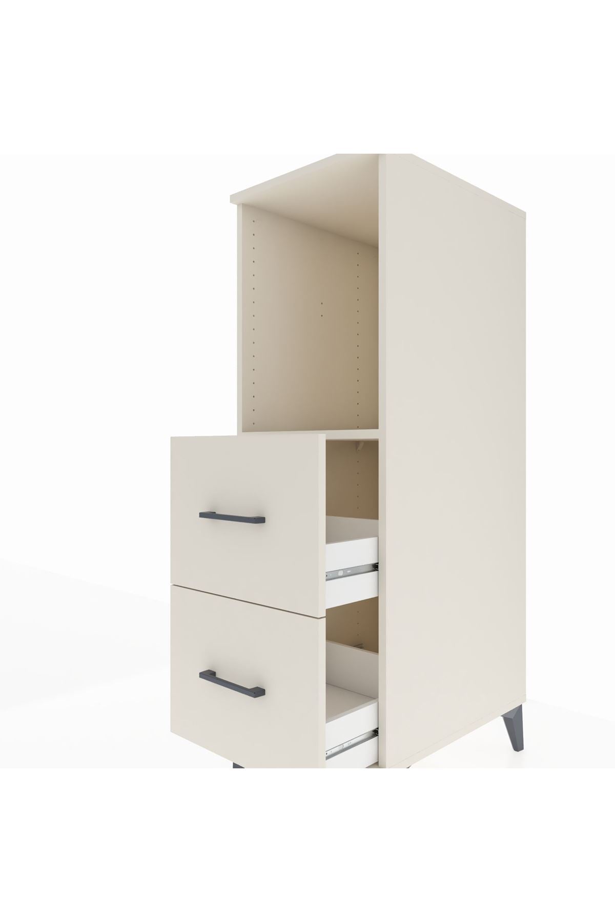 Kronos Dolap Tek Raflı 2 Çekmeceli 44x59x134 - S82M097V1C