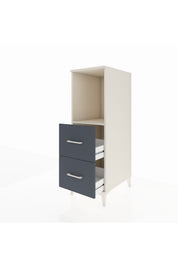 Kronos Dolap Tek Raflı 2 Çekmeceli 44x59x134 - S82M097V2C