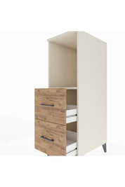 Kronos Dolap Tek Raflı 2 Çekmeceli 44x59x134 - S82M097V3C
