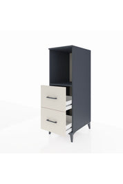 Kronos Dolap Tek Raflı 2 Çekmeceli 44x59x134 - S82M097V4C