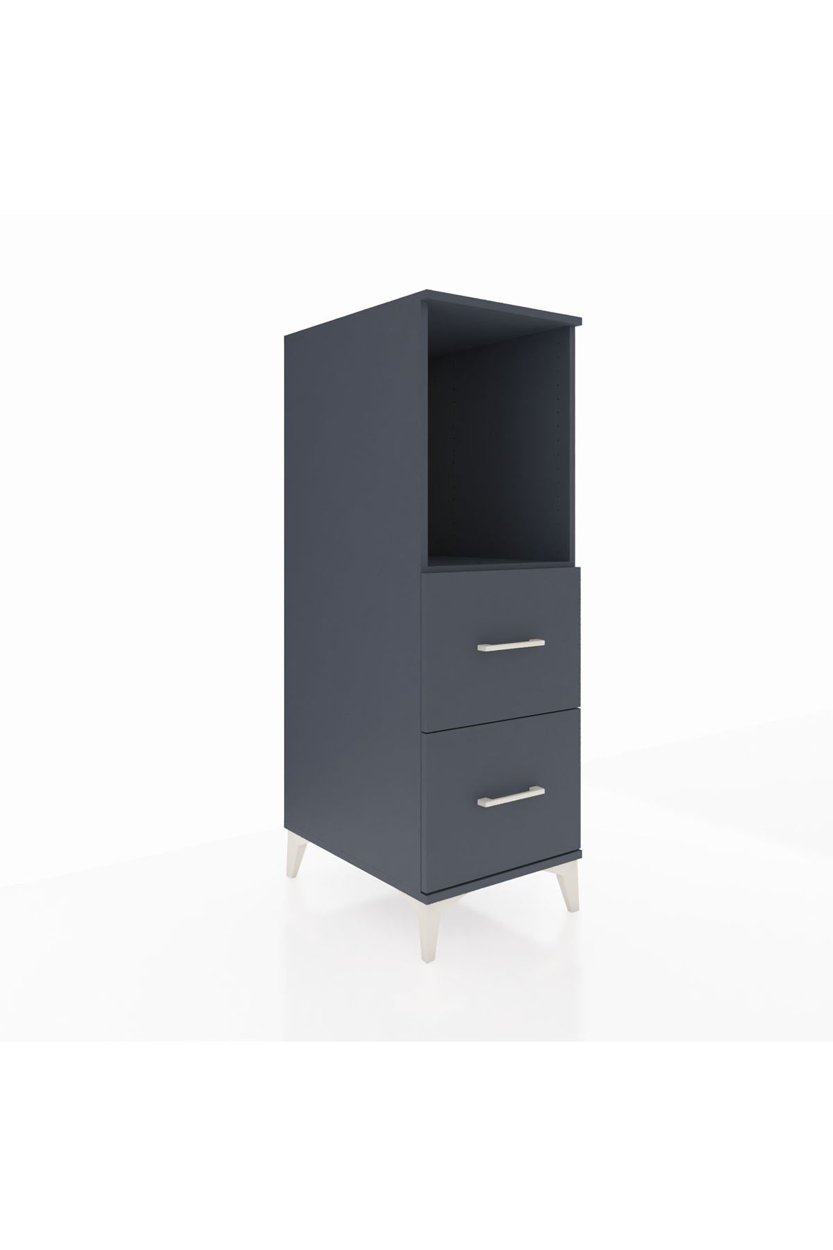 Kronos Dolap Tek Raflı 2 Çekmeceli 44x59x134 - S82M097V5C