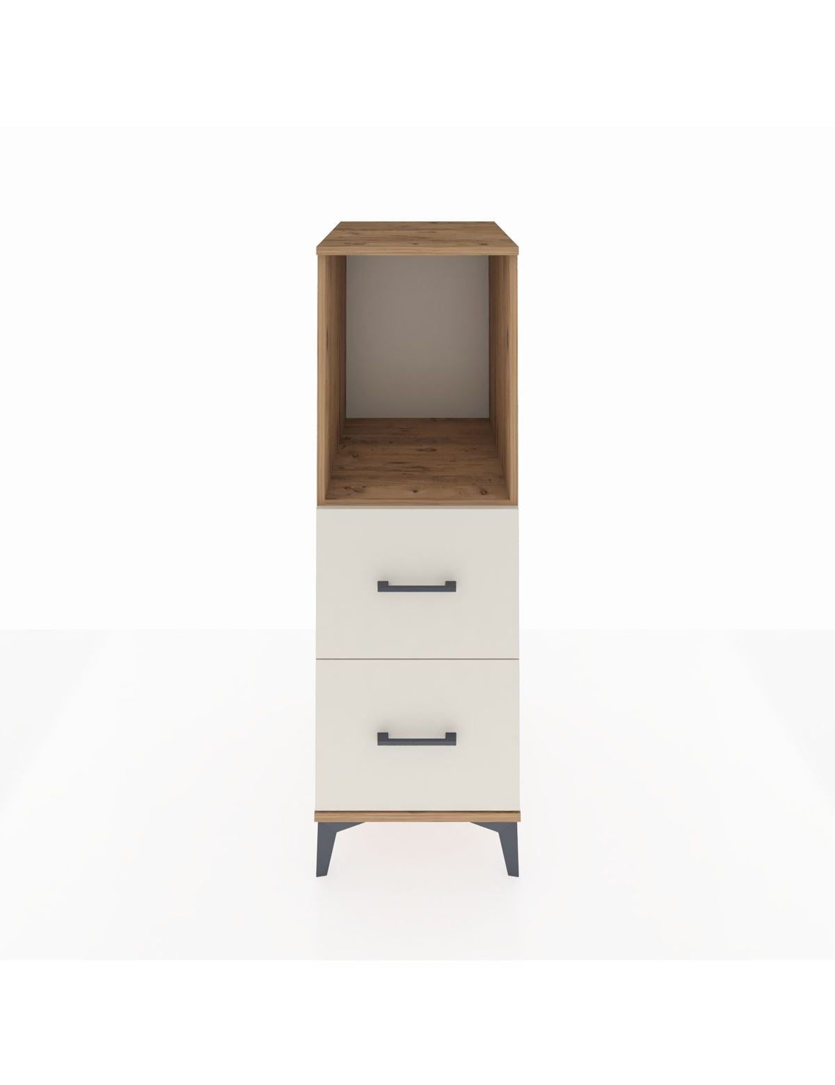 Kronos Dolap Tek Raflı 2 Çekmeceli 44x59x134 - S82M097V7C