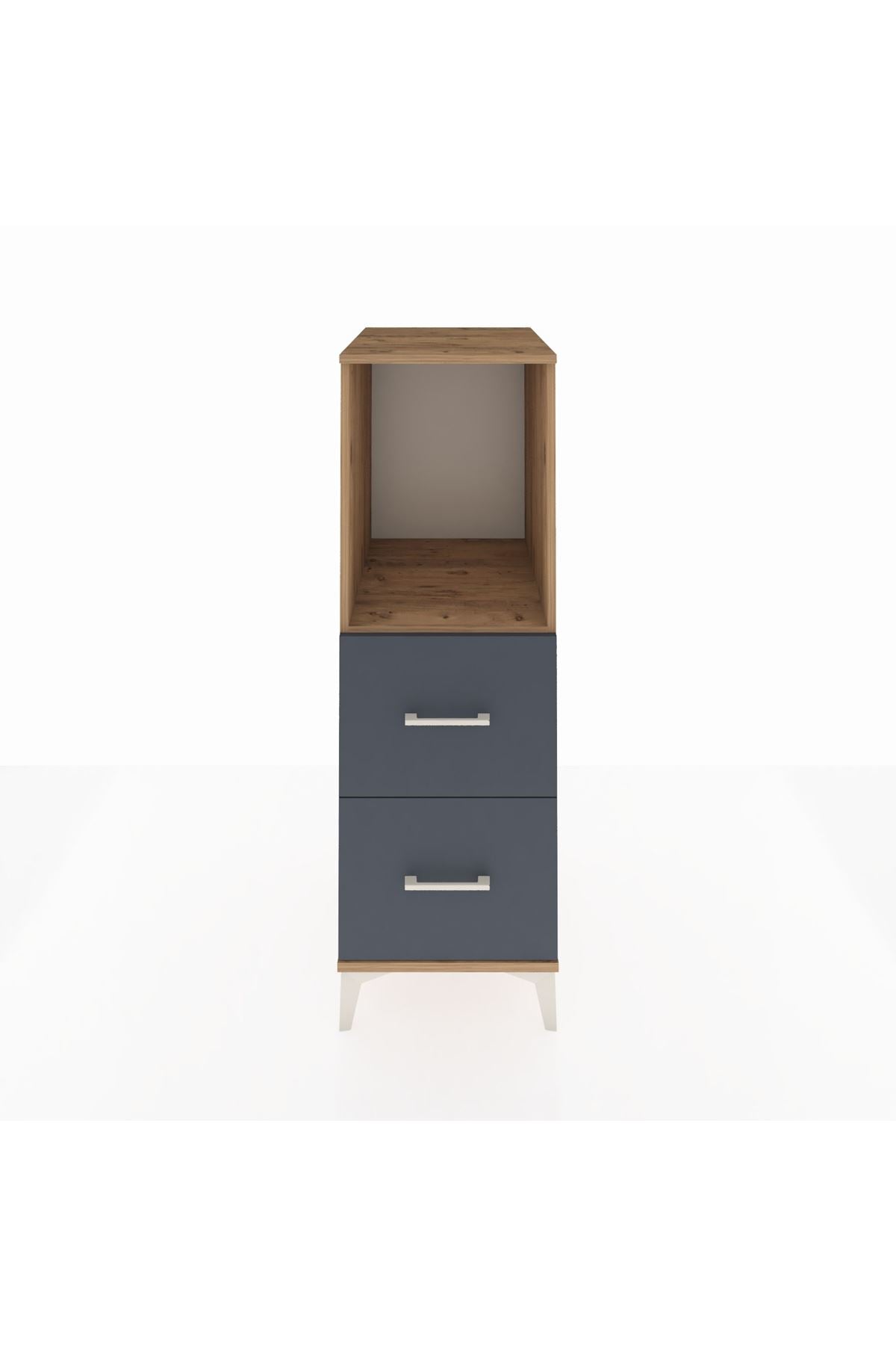Kronos Dolap Tek Raflı 2 Çekmeceli 44x59x134 - S82M097V8C