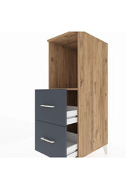 Kronos Dolap Tek Raflı 2 Çekmeceli 44x59x134 - S82M097V8C