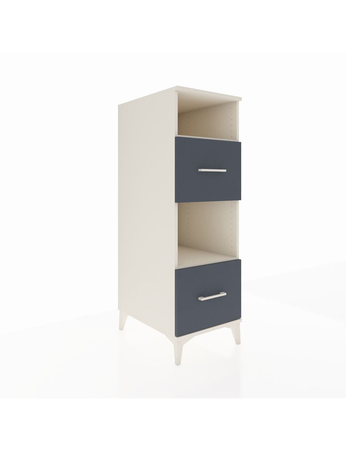 Kronos Dolap 2 Raflı 2 Çekmeceli 44x59x134 - S82M098V2C