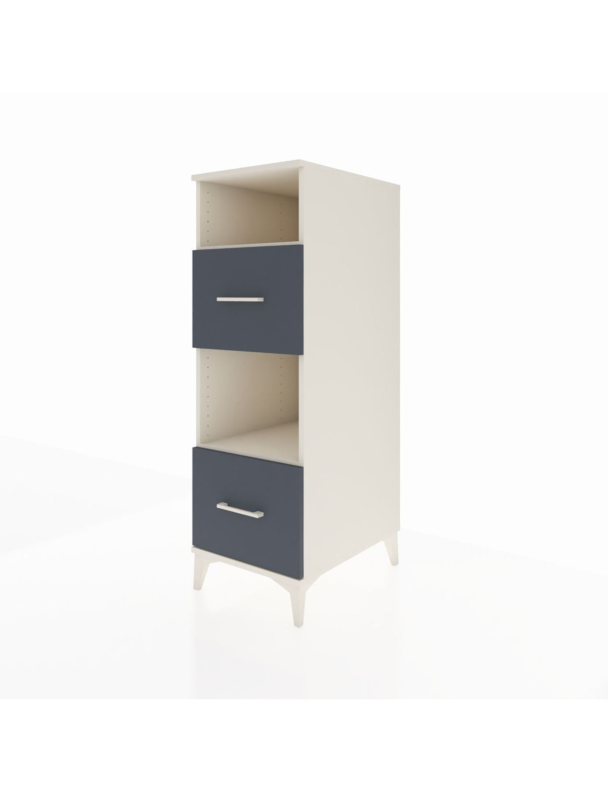 Kronos Dolap 2 Raflı 2 Çekmeceli 44x59x134 - S82M098V2C