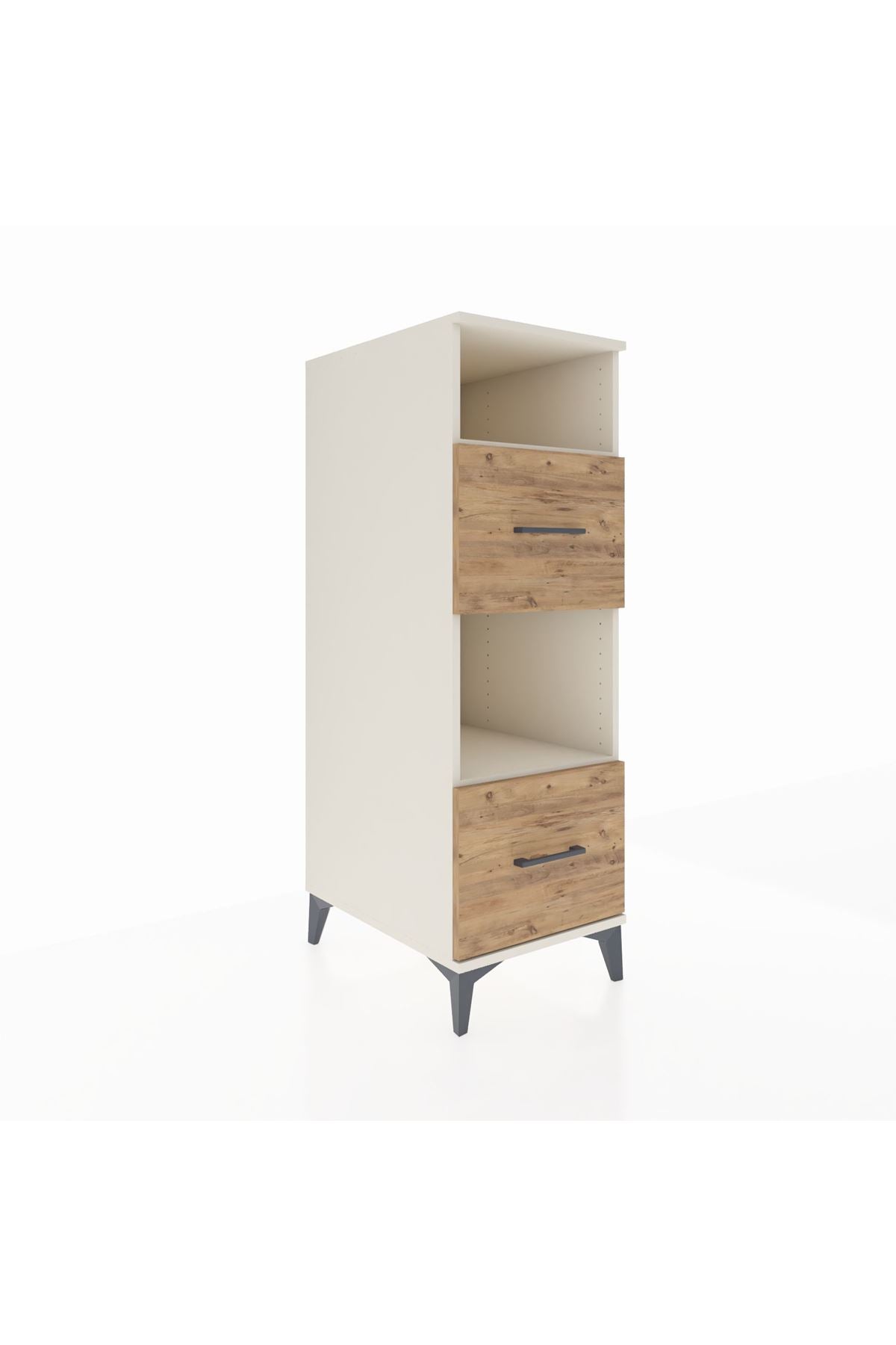 Kronos Dolap 2 Raflı 2 Çekmeceli 44x59x134 - S82M098V3C