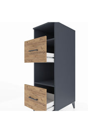Kronos Dolap 2 Raflı 2 Çekmeceli 44x59x134 - S82M098V6C