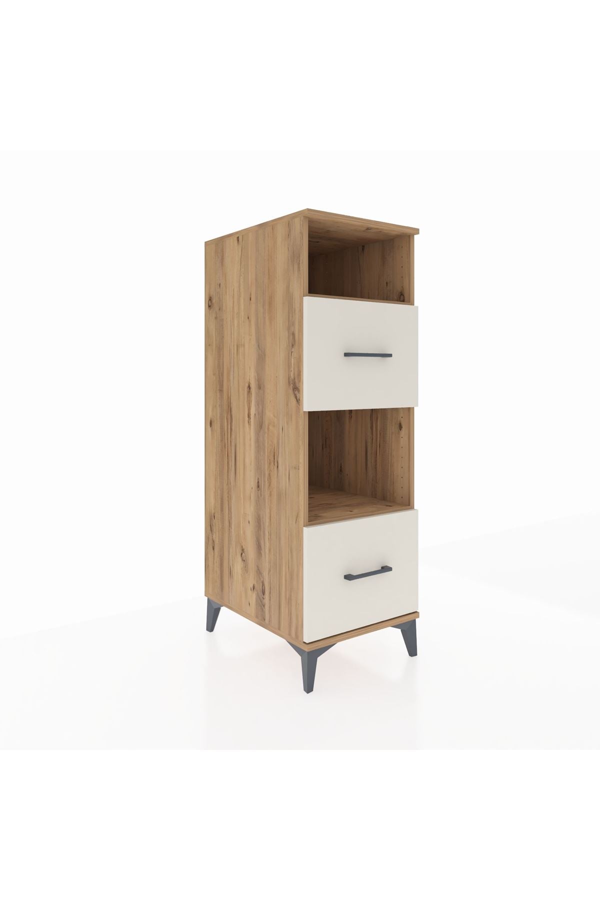 Kronos Dolap 2 Raflı 2 Çekmeceli 44x59x134 - S82M098V7C