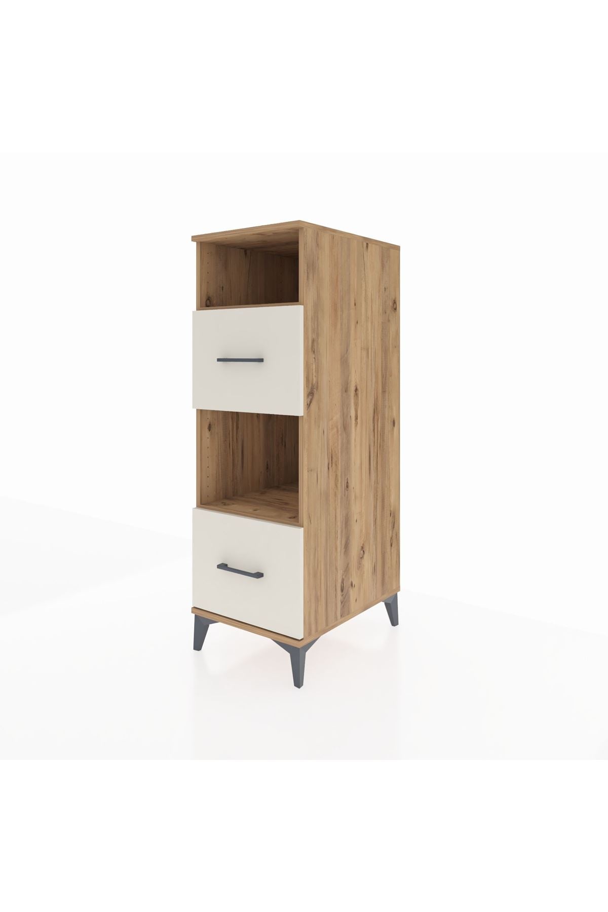 Kronos Dolap 2 Raflı 2 Çekmeceli 44x59x134 - S82M098V7C