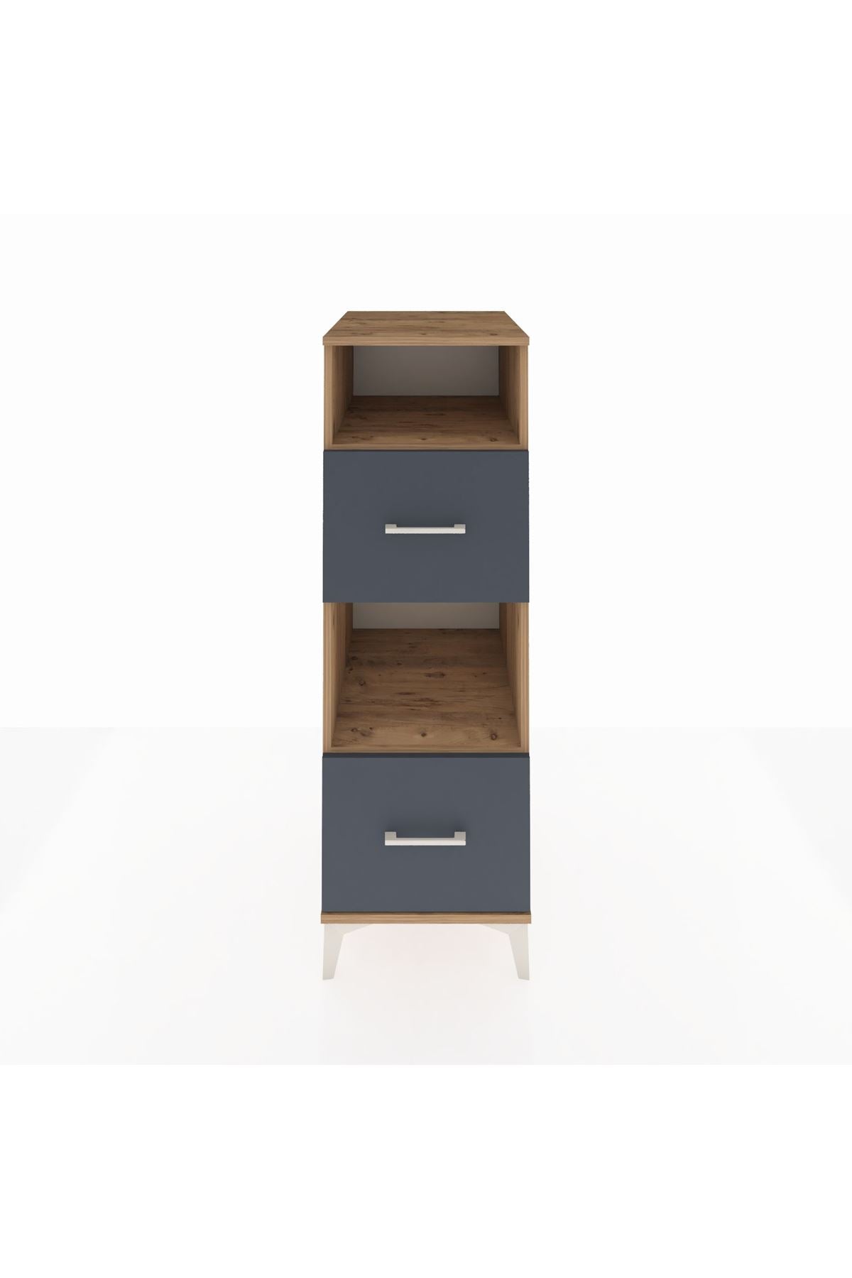 Kronos Dolap 2 Raflı 2 Çekmeceli 44x59x134 - S82M098V8C