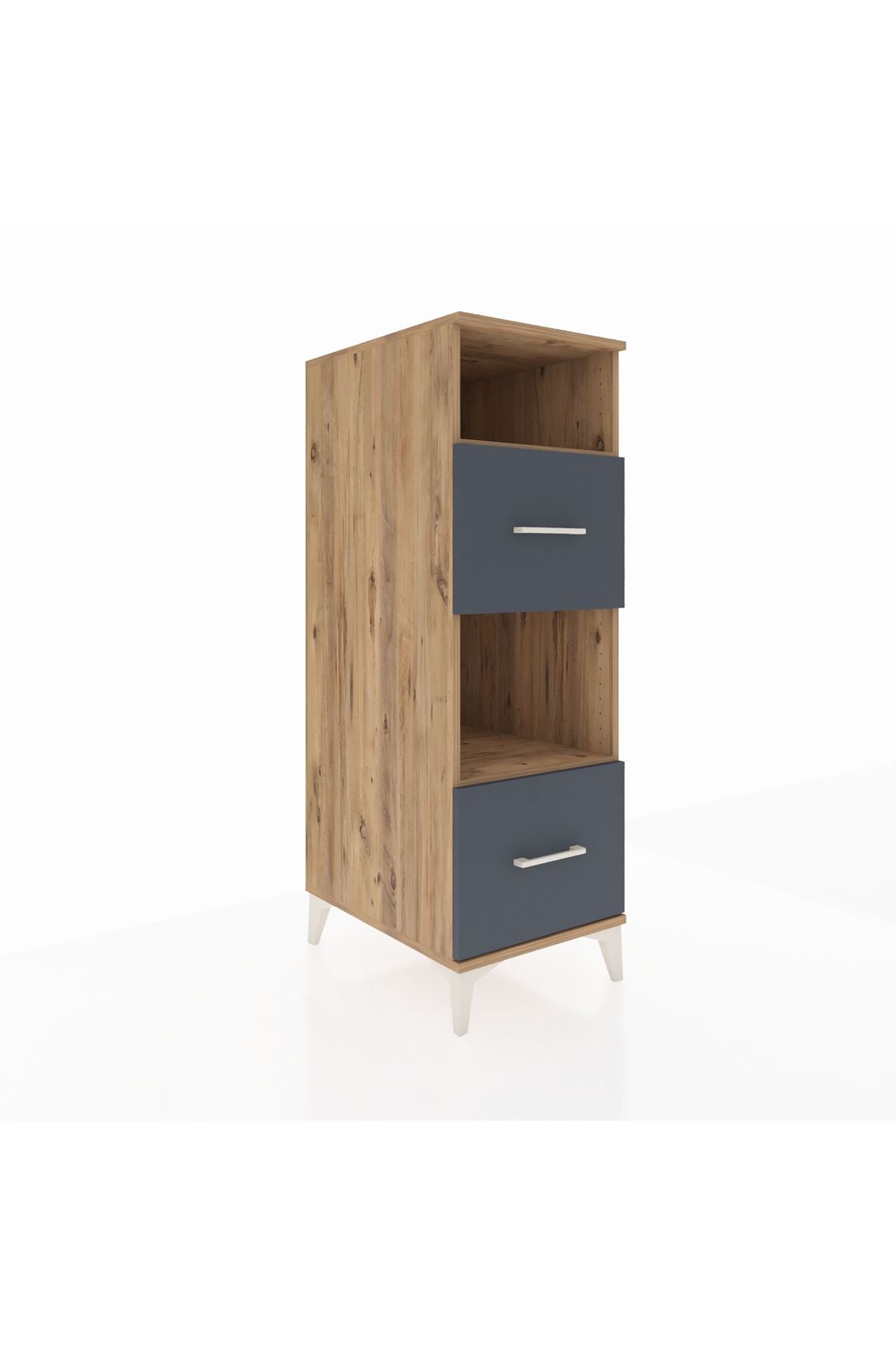 Kronos Dolap 2 Raflı 2 Çekmeceli 44x59x134 - S82M098V8C