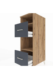 Kronos Dolap 2 Raflı 2 Çekmeceli 44x59x134 - S82M098V8C