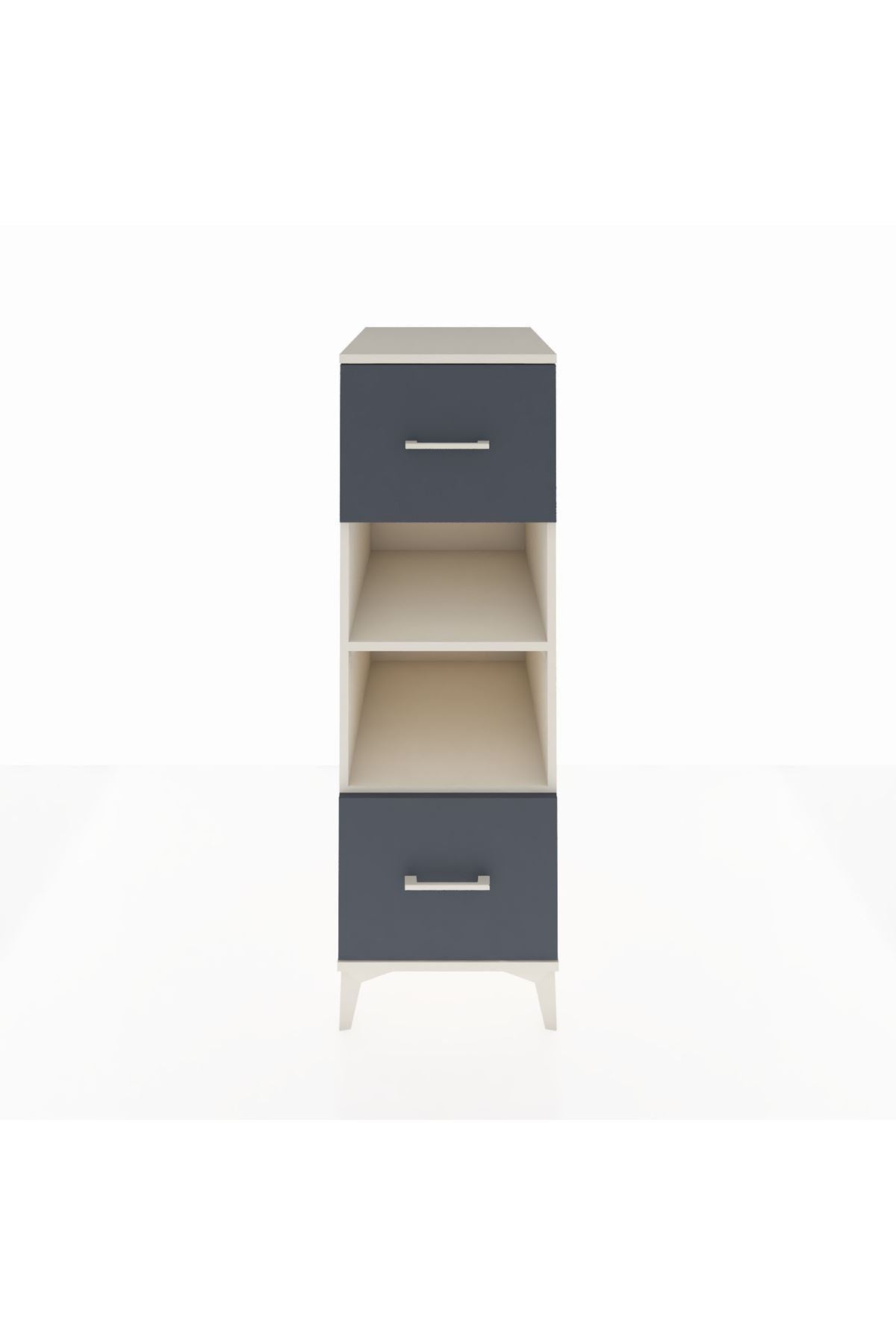 Kronos Dolap 2 Raflı 2 Çekmeceli 44x59x134 - S82M099V2C