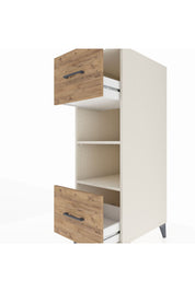 Kronos Dolap 2 Raflı 2 Çekmeceli 44x59x134 - S82M099V3C