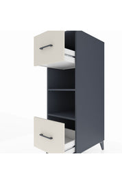 Kronos Dolap 2 Raflı 2 Çekmeceli 44x59x134 - S82M099V4C