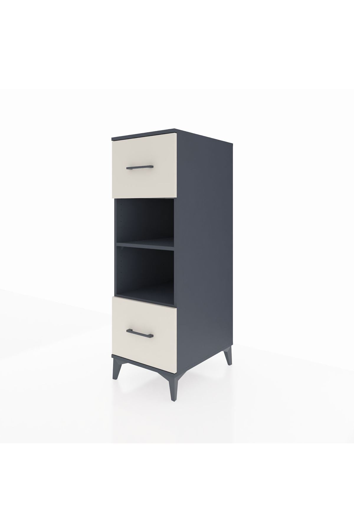 Kronos Dolap 2 Raflı 2 Çekmeceli 44x59x134 - S82M099V4C
