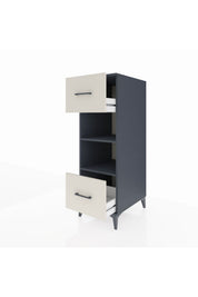 Kronos Dolap 2 Raflı 2 Çekmeceli 44x59x134 - S82M099V4C