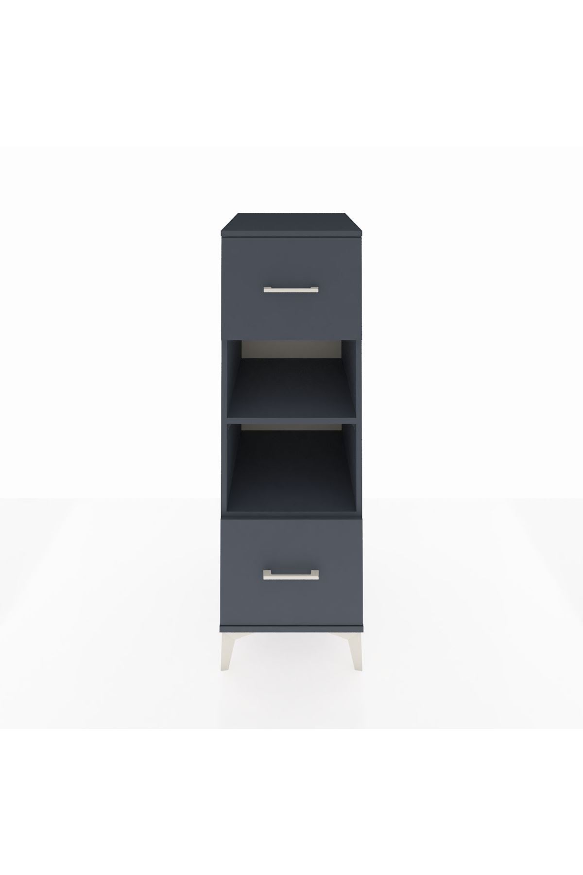 Kronos Dolap 2 Raflı 2 Çekmeceli 44x59x134 - S82M099V5C