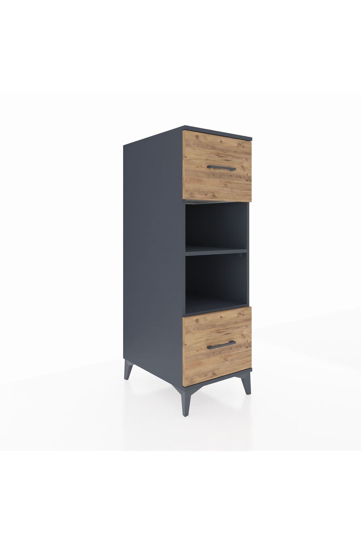Kronos Dolap 2 Raflı 2 Çekmeceli 44x59x134 - S82M099V6C