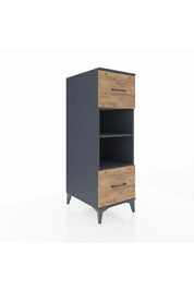 Kronos Dolap 2 Raflı 2 Çekmeceli 44x59x134 - S82M099V6C