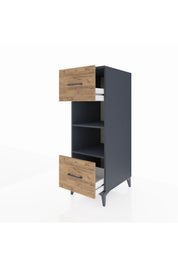 Kronos Dolap 2 Raflı 2 Çekmeceli 44x59x134 - S82M099V6C