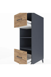 Kronos Dolap 2 Raflı 2 Çekmeceli 44x59x134 - S82M099V6C