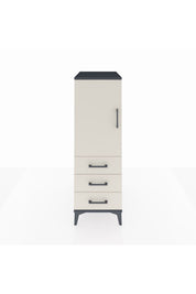 Kronos Dolap 2 Raflı 3 Çekmeceli Tek Kapaklı 44x59x134 - S82M100V4C