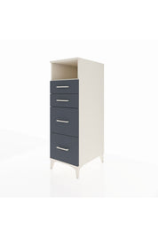 Kronos Dolap Tek Raflı 4 Çekmeceli 44x59x134 - S82M101V2C