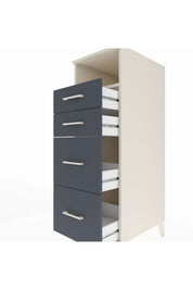 Kronos Dolap Tek Raflı 4 Çekmeceli 44x59x134 - S82M101V2C