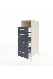 Kronos Dolap Tek Raflı 4 Çekmeceli 44x59x134 - S82M101V2C