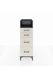 Kronos Dolap Tek Raflı 4 Çekmeceli 44x59x134 - S82M101V4C