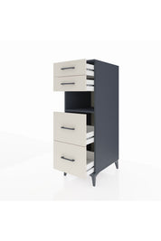 Kronos Dolap Tek Raflı 4 Çekmeceli 44x59x134 - S82M102V4C