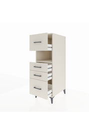 Kronos Dolap Tek Raflı 4 Çekmeceli 44x59x134 - S82M104V1C