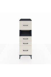 Kronos Dolap Tek Raflı 4 Çekmeceli 44x59x134 - S82M104V4C