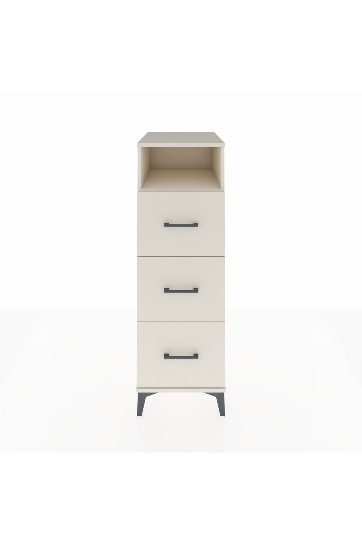 Kronos Dolap Tek Raflı 3 Çekmeceli 44x59x134 - S82M105V1C