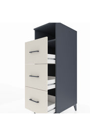 Kronos Dolap Tek Raflı 3 Çekmeceli 44x59x134 - S82M105V4C