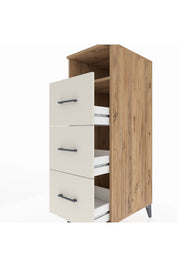 Kronos Dolap Tek Raflı 3 Çekmeceli 44x59x134 - S82M105V7C