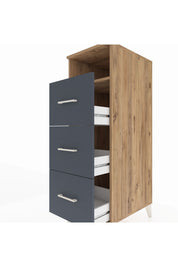 Kronos Dolap Tek Raflı 3 Çekmeceli 44x59x134 - S82M105V8C