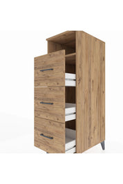 Kronos Dolap Tek Raflı 3 Çekmeceli 44x59x134 - S82M105V9C