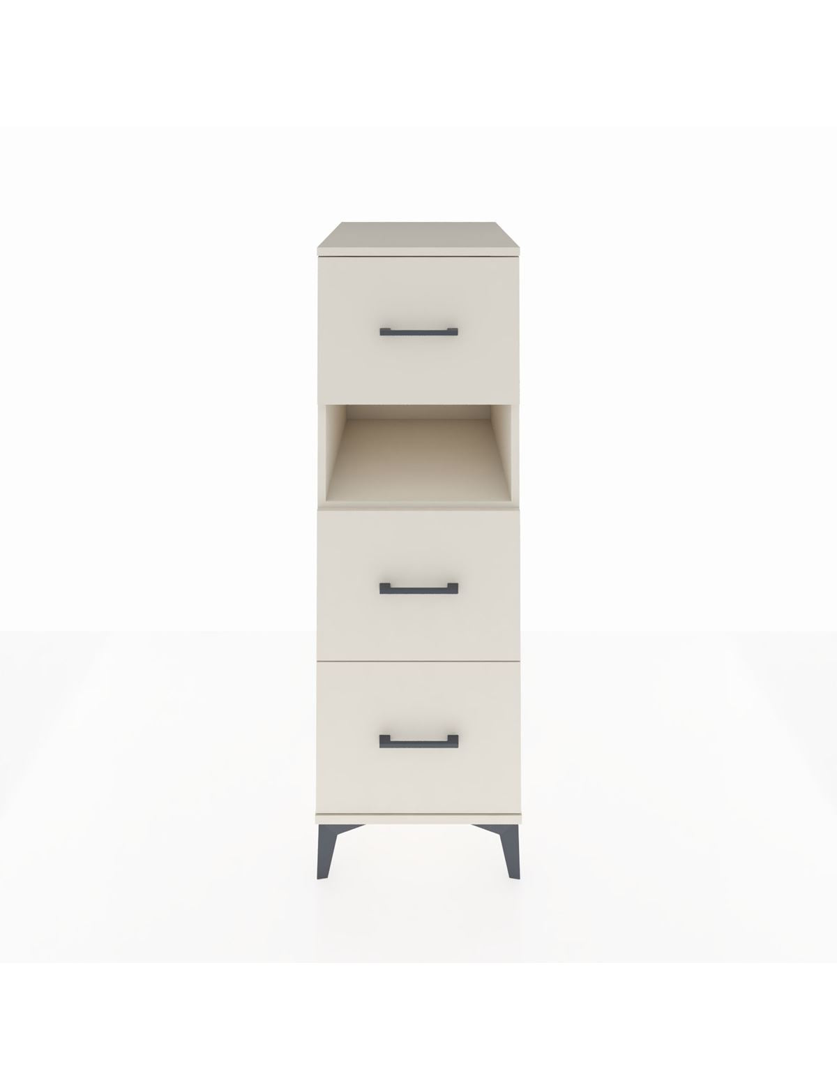 Kronos Dolap Tek Raflı 3 Çekmeceli 44x59x134 - S82M106V1C